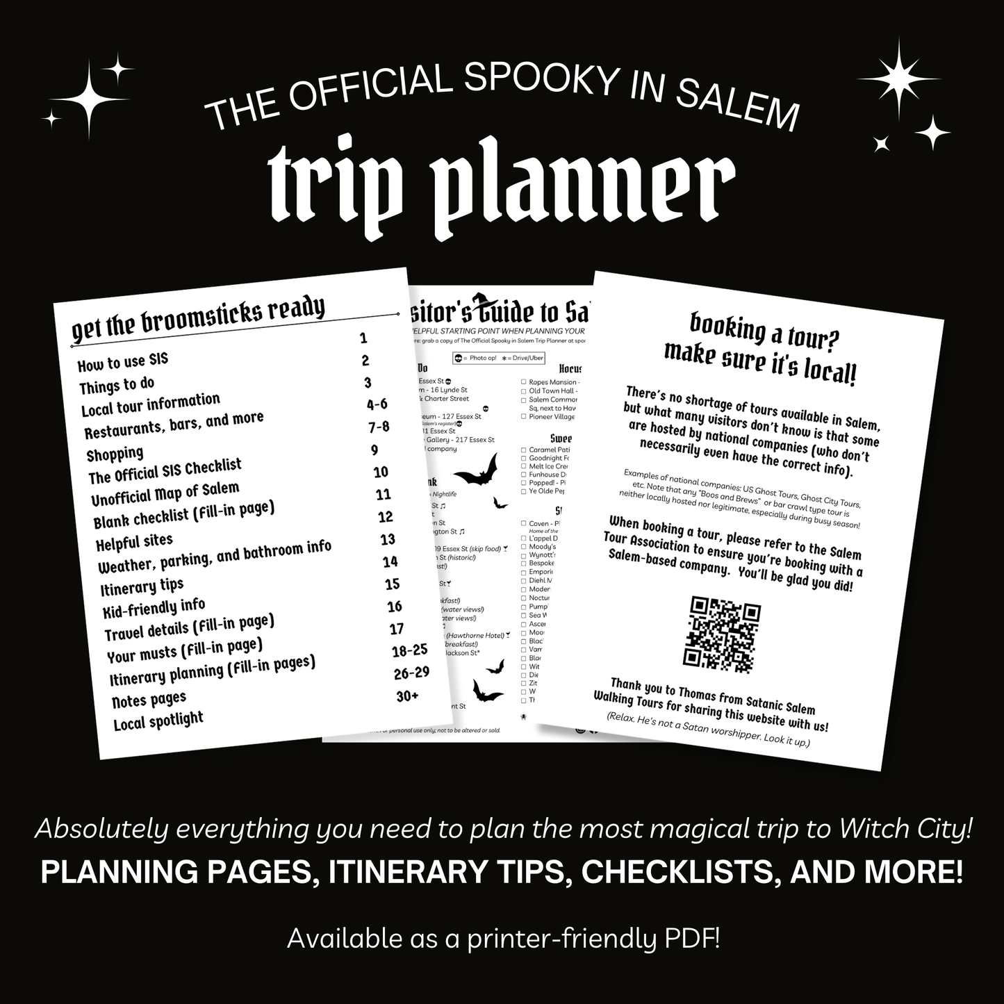 Salem, MA Trip Planner