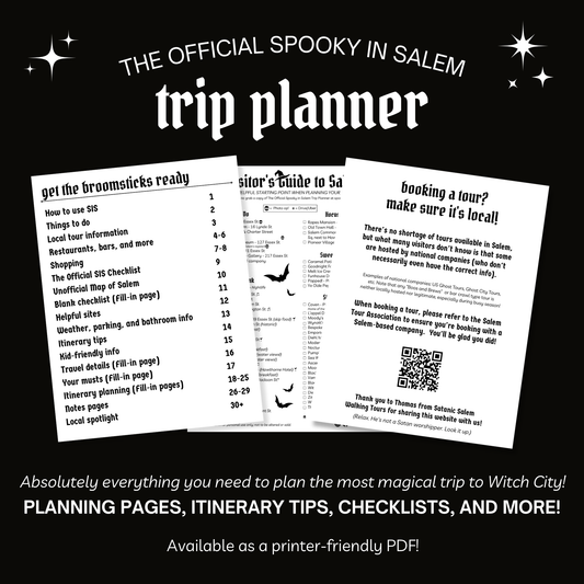 Salem, MA Trip Planner