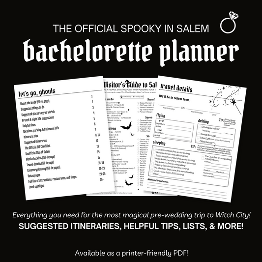 Salem, MA Bachelorette Party Planner